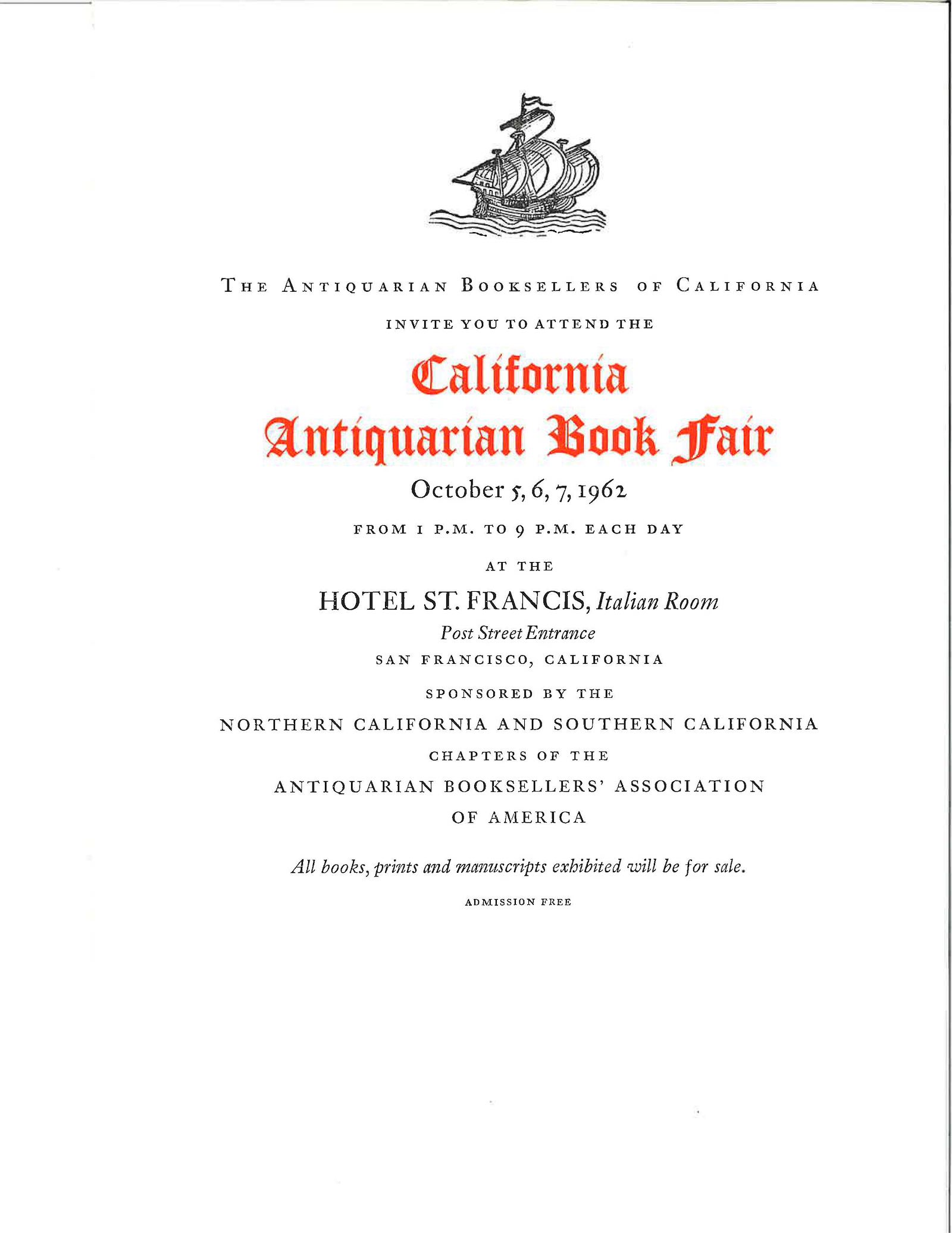 First SF Fair