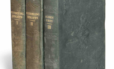 The copy of Wuthering Heights sold at Christie's